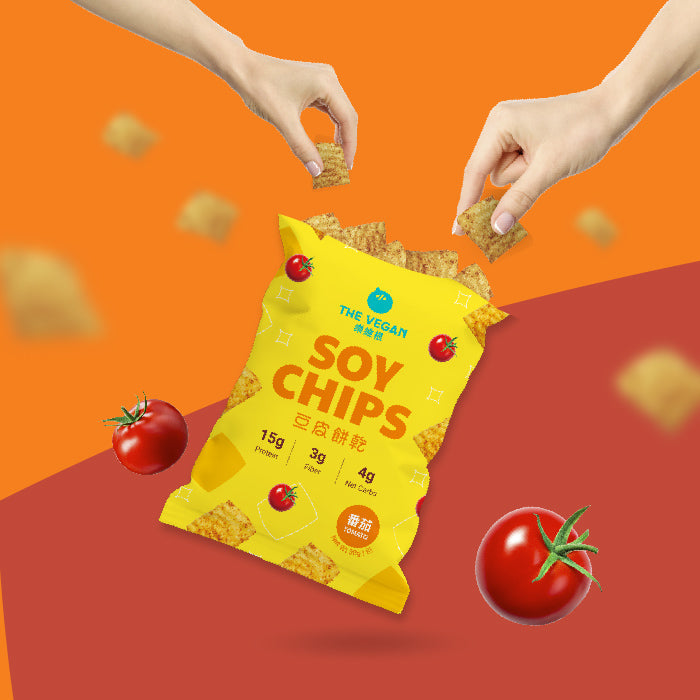 Tomato | Soy Chips THE VEGAN