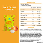 Sour Cream & Onion | Soy Chips THE VEGAN
