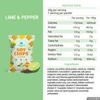 Lime & Pepper | Soy Chips THE VEGAN